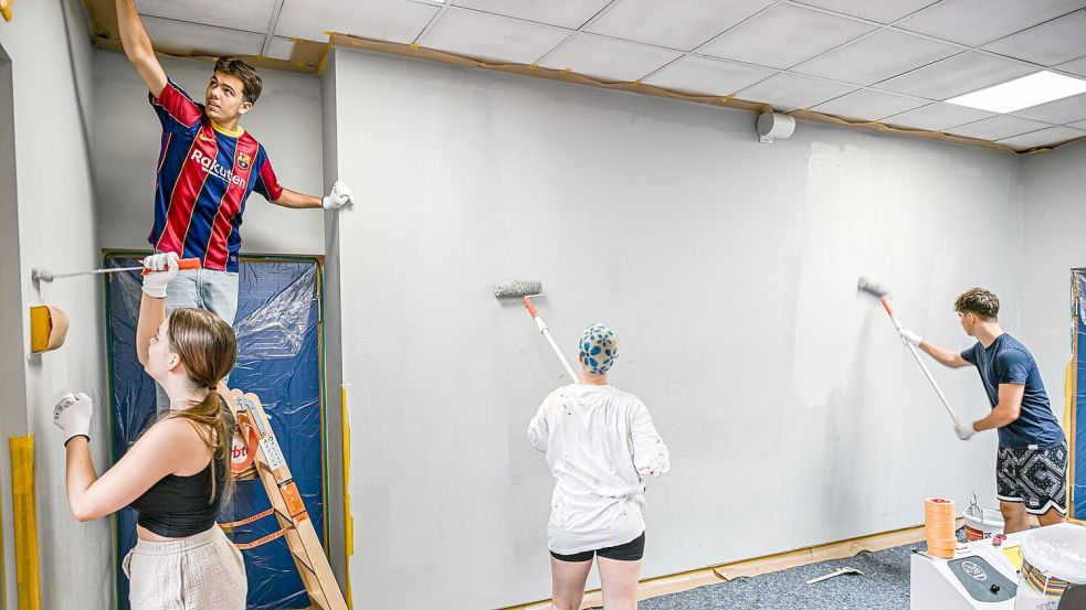Doch dann ging die Farbe nicht mehr ab. Foto: Jason Tschepljakow/dpa