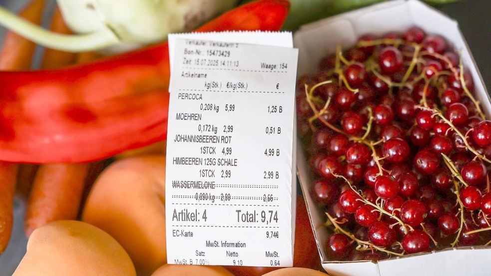 Viele Lebensmittel waren im Juli teurer als ein Jahr zuvor. (Symbolbild) Foto: Oliver Berg/dpa