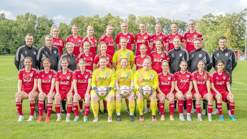 Mit dieser Mannschaft geht der SV TiMoNo in die neue Oberliga-Saison. Foto: Verein
