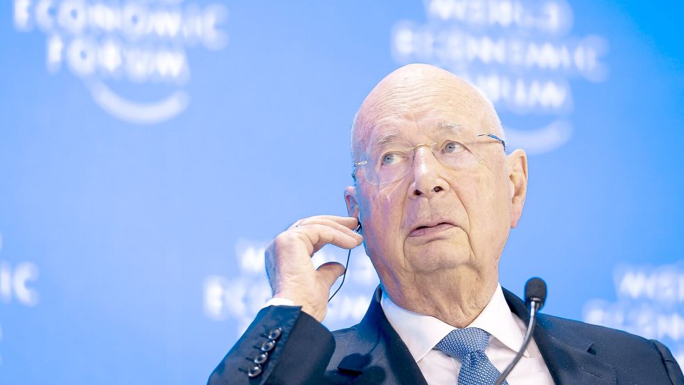 Er hatte die Vorwürfe stets zurückgewiesen: Klaus Schwab (Archivbild) Foto: Michael Buholzer/KEYSTONE/dpa