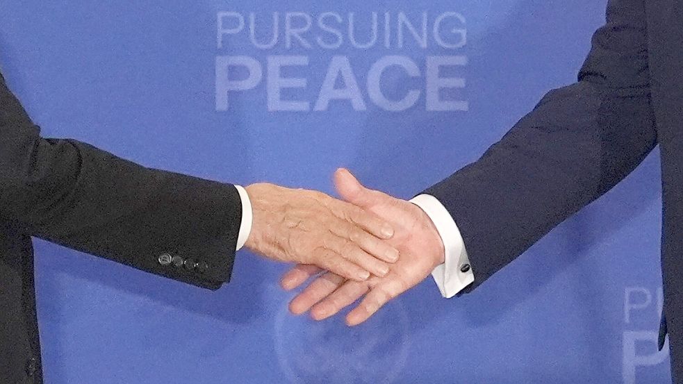 US-Präsident Donald Trump und Kremlchef Wladimir Putin haben sich in Alaska getroffen. Foto: Jae C. Hong/AP/dpa