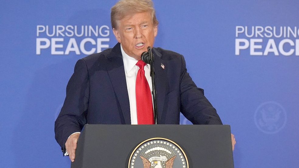 US-Präsident Trump hat das Treffen mit Russlands Präsident Putin als großen Erfolg bezeichnet. (Archivfoto) Foto: Jae C. Hong/AP/dpa