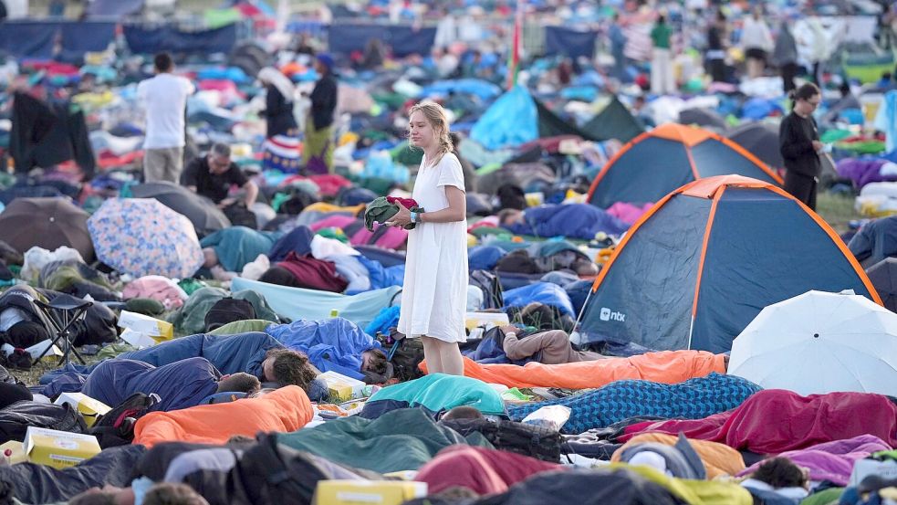 Über eine Million Menschen haben den Papst beim Jubiläum der Jugendlichen gefeiert. (Archivbild) Foto: Andrew Medichini/AP/dpa