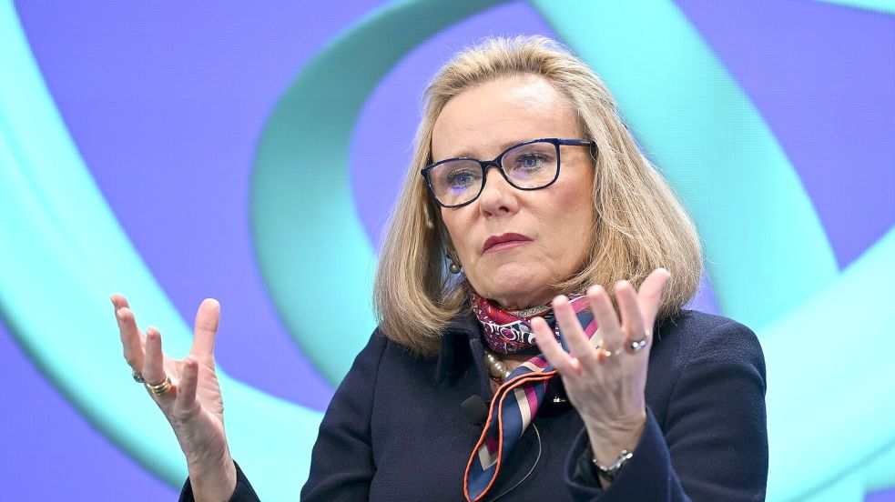 Merck-Chefin Belén Garijo richtet die Pharmasparte des Konzerns auf neue Therapiefelder aus. (Archivbild) Foto: Arne Dedert/dpa