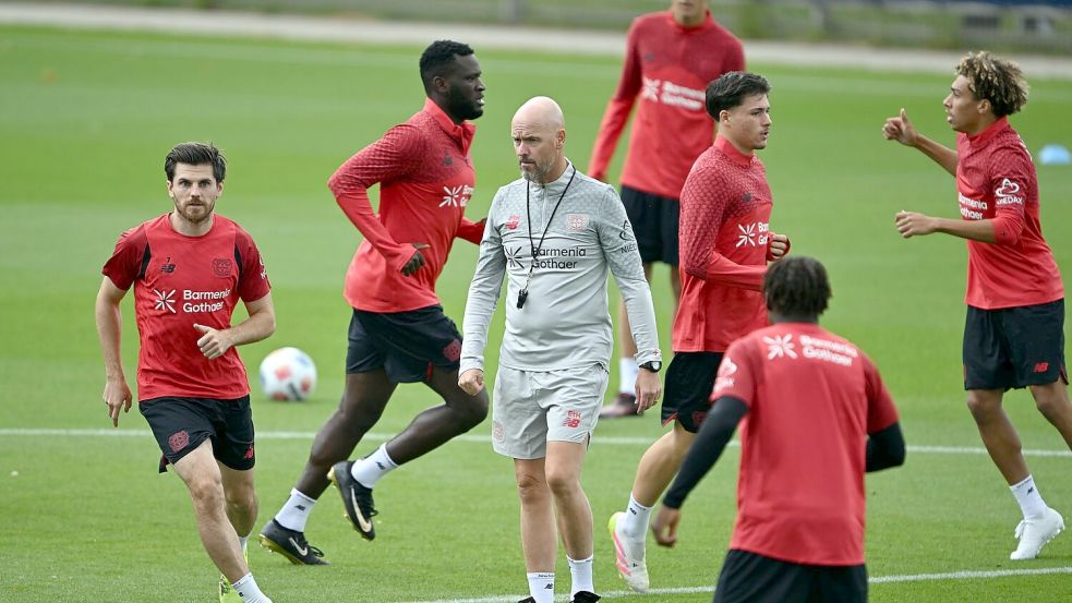 Neuer Trainer, neues Team: Bayer Leverkusen steckt in einem großen Umbruch. Foto: Federico Gambarini/dpa