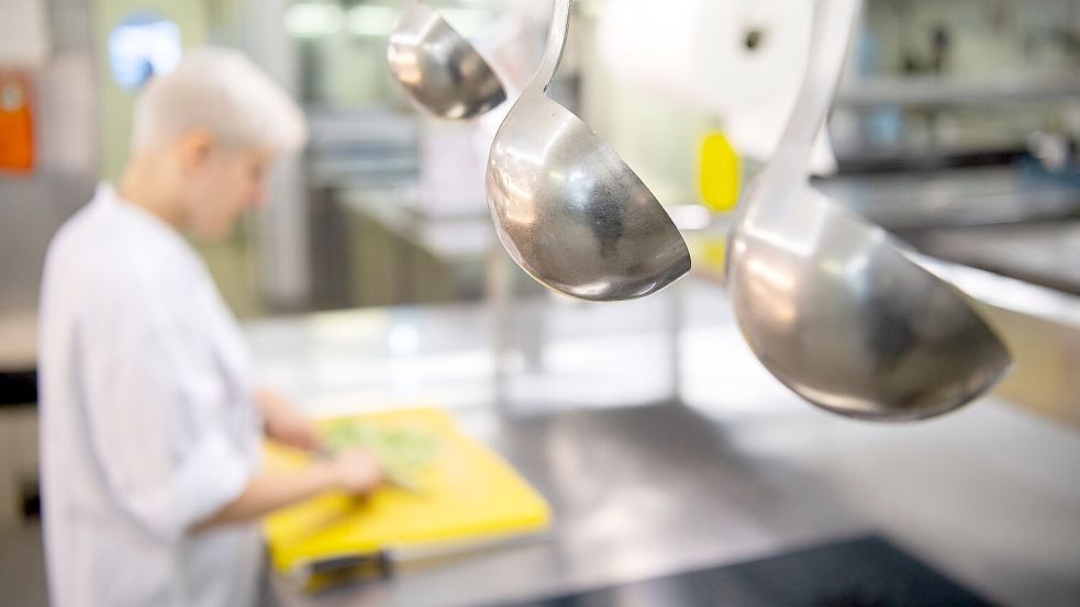 Angehende Köchinnen und Köche sind oft unzufrieden mit der Qualität ihrer Ausbildung (Symbolfoto). Foto: Sebastian Gollnow/dpa