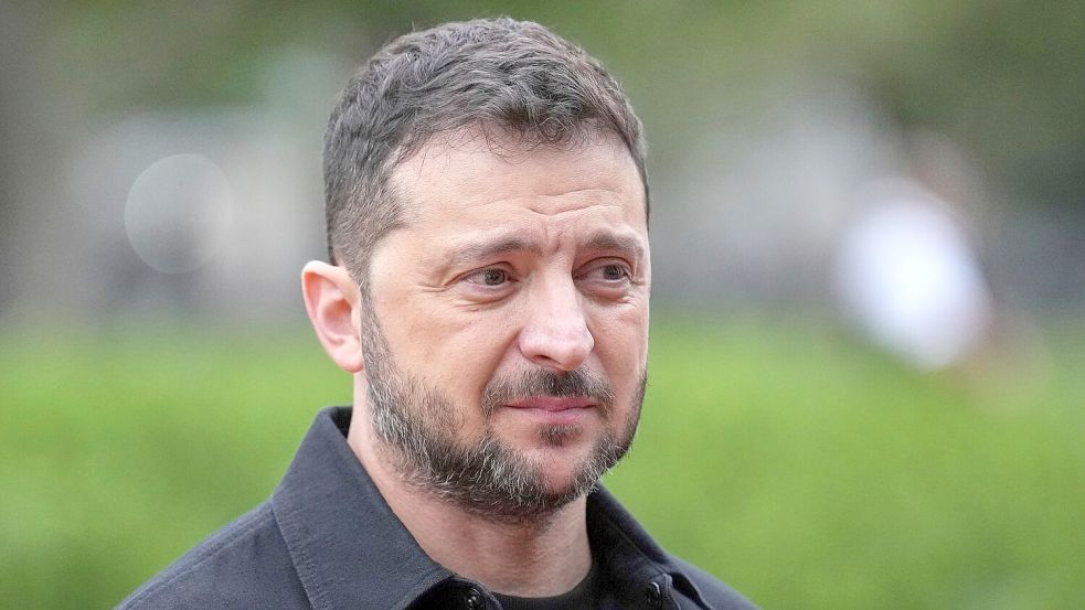 Selenskyj denkt an Gegenangriffe. (Archivbild) Foto: Jacquelyn Martin/AP/dpa