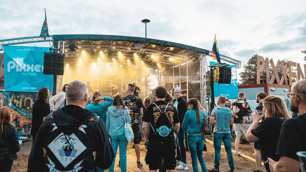 Das Pixxen-Festival lockt Musikfreunde nach Neukamperfehn. Foto: Pixxen/Veranstalter