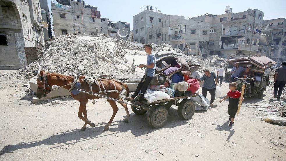 Israel plant die militärische Einnahme der Stadt Gaza im Norden. Foto: Omar Ashtawy/APA Images via ZUMA Press Wire/dpa