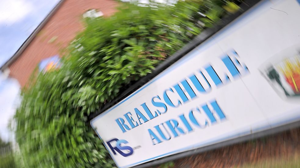 Die städtische Auricher Realschule wird plötzlich Thema in der Kreis-Schulpolitik. Foto: Archiv