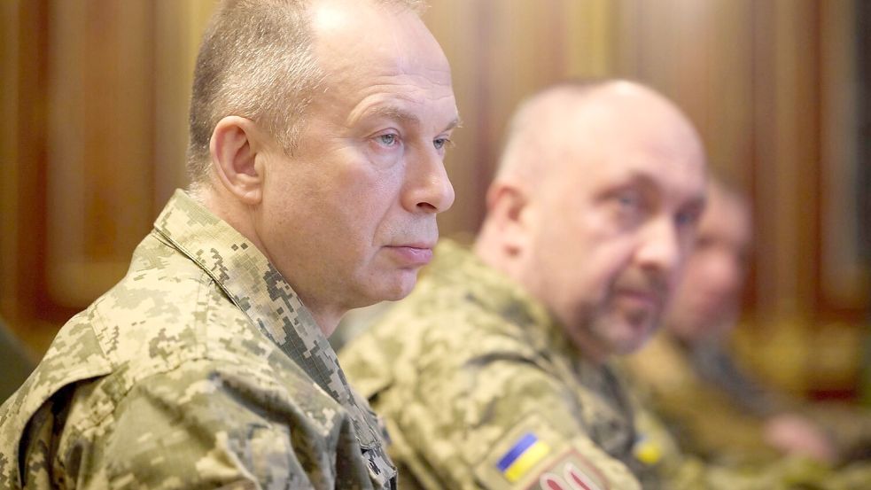 Syrskyj berichtet von neuen Geländegewinnen im Osten. (Archivbild) Foto: Ukrainisches Präsidentialamt/Pool/Planet Pix via ZUMA Press Wire/dpa