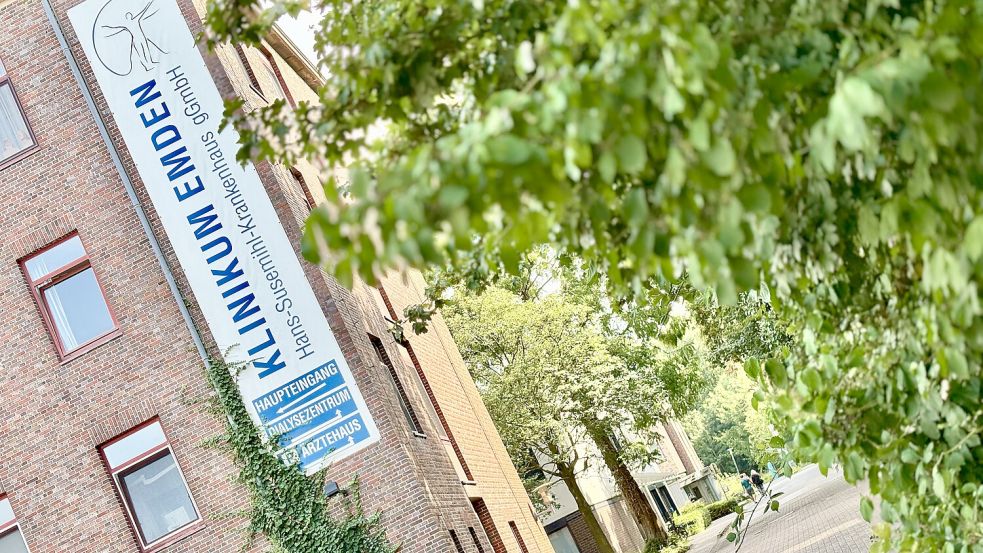 Das Klinikum in Emden. Foto: Klaus Ortgies