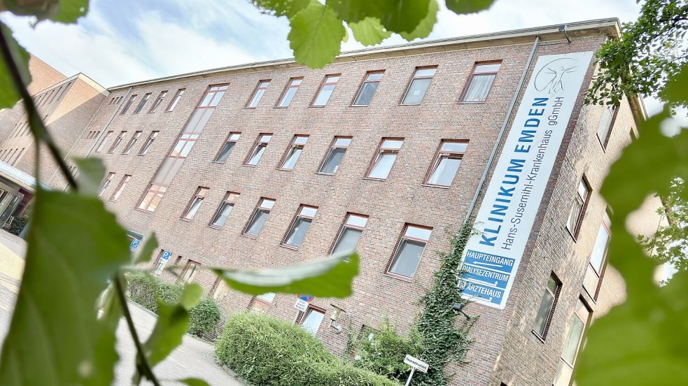 Das Klinikum Emden. Foto: Klaus Ortgies