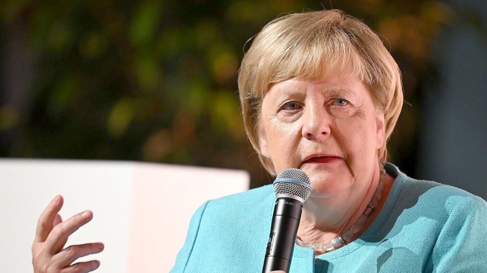 Eine Frau als Bundespräsidentin? Für Angela Merkel natürlich denkbar. Foto: Angelika Warmuth/dpa
