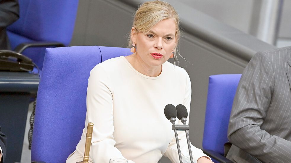Julia Klöckner ist seit fünf Monaten Bundestagspräsidentin – und erntet bereits ordentlich Kritik. Foto: dpa/Katharina Kausche