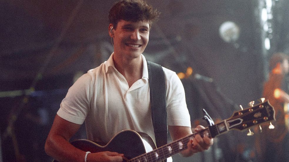 Mit Wincent Weiss kommt am Freitag, 29. August 2025, einer der aktuell größten Stars der deutschen Pop-Szene zum Konzert nach Tannenhausen. Foto: Christoph Köstlin