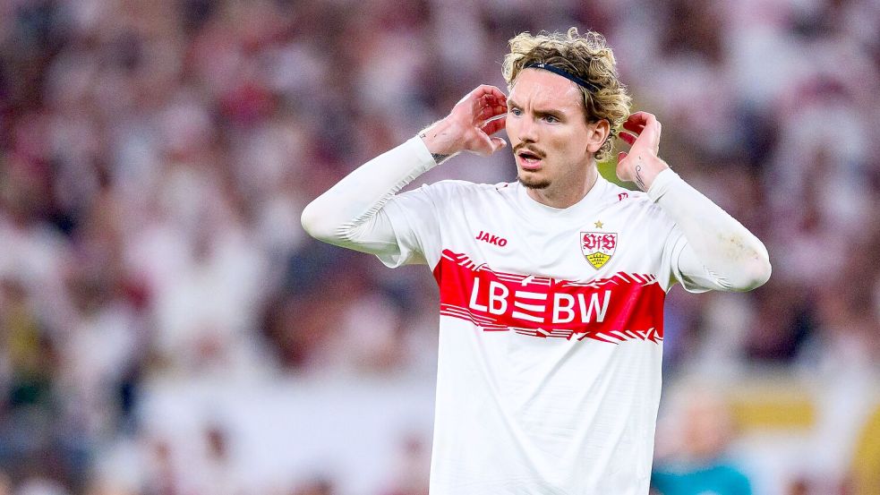 England statt Bayern: Nick Woltemade verlässt den VfB Stuttgart. Foto: Tom Weller/dpa