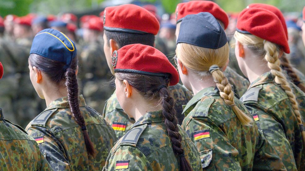 Die Bundesregierung will den Wehrdienst reformieren. DPA-Symbolfoto: Klaus-Dietmar Gabbert