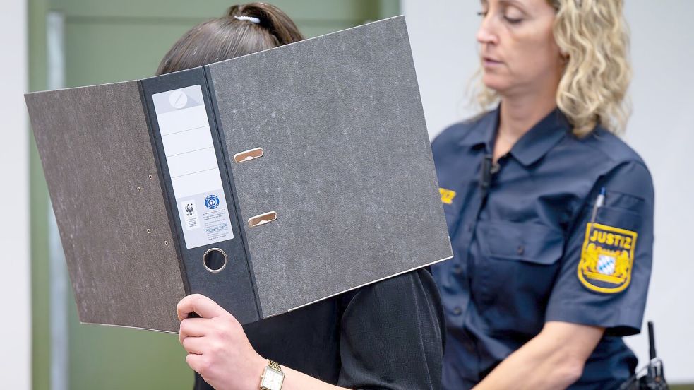 Sie ist wegen Diebstahls und Vortäuschens einer Straftat angeklagt. Foto: Sven Hoppe/dpa