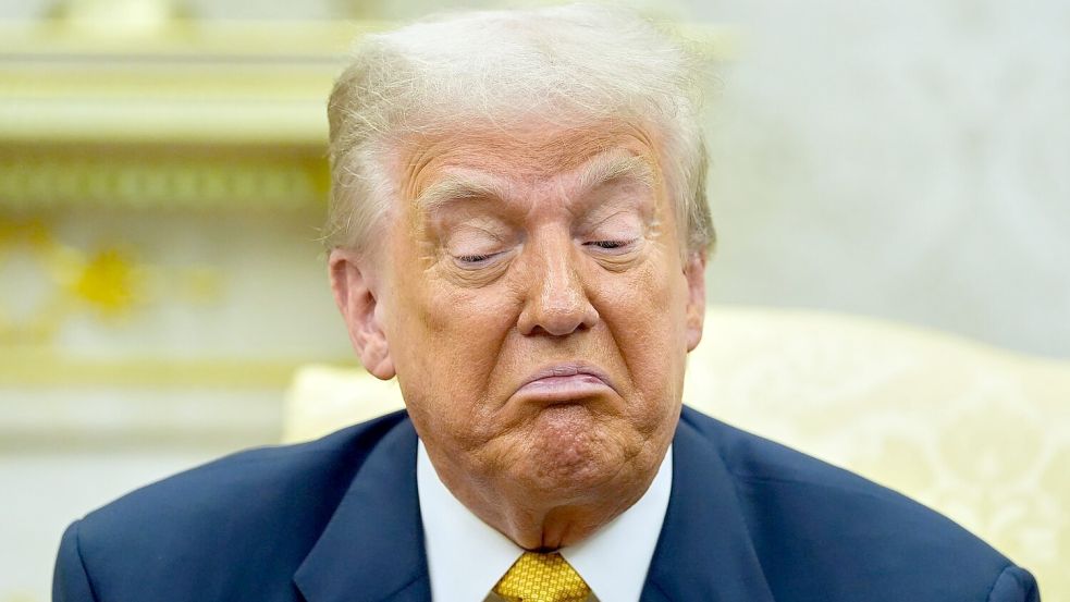 Ein US-Berufungsgericht hat Trump eine juristische Niederlage beschert. (Archivbild) Foto: Alex Brandon/AP/dpa