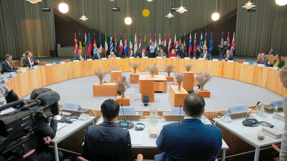 Eine einfache Mehrheit im EU-Außenministerrat reicht nicht, um den Sanktionsvorschlag umzusetzen. Foto: Emil Helms/Ritzau Scanpix Foto/AP/dpa