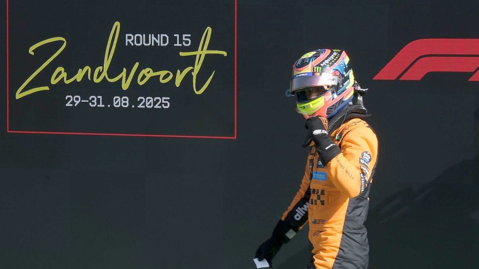 Oscar Piastri war nicht zu schlagen. Foto: Patrick Post/AP/dpa