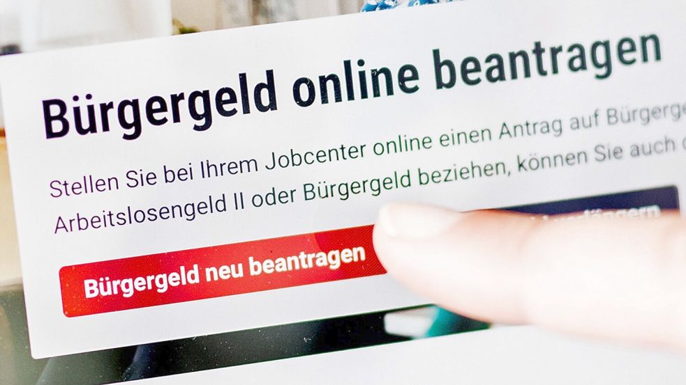 2024 bezogen rund 5,5 Millionen Menschen Bürgergeld. (Symbolbild) Foto: Carsten Koall/dpa