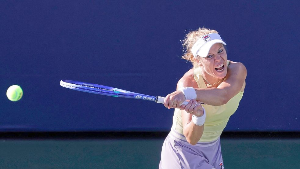 Laura Siegemund war die einzige deutsche Tennisspielerin in der dritten Runde. Foto: Adam Hunger/FR110666 AP/AP/dpa