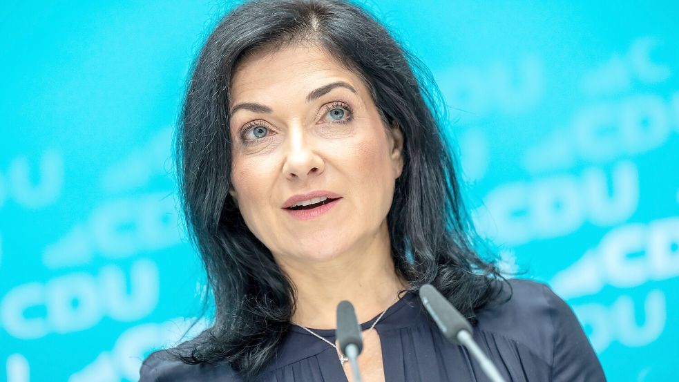 Soll laut Kanzler dabei mithelfen, „Zusammenhalt in unserer Gesellschaft zu stiften“: Wirtschaftsministerin Katherina Reiche. Foto: dpa/Michael Kappeler