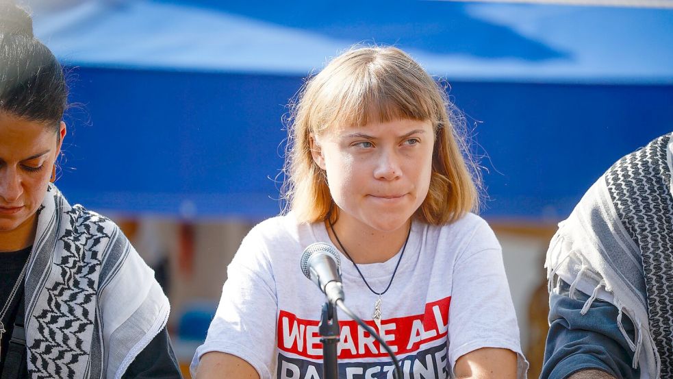 Greta Thunberg weist alle Antisemitismus-Vorwürfe zurück. Foto: Kike Rincón/EUROPA PRESS/dpa