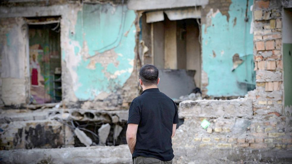Trump spricht über Sicherheitsgarantien für die Ukraine (Archivbild). Foto: Ukraine Presidency/Ukrainian Pre/Planet Pix via ZUMA Press Wire/dpa