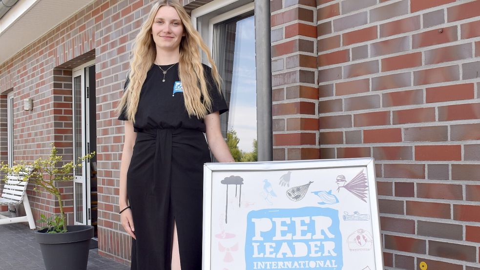 Katja Hübner von den Peer-Leadern aus Ostrhauderfehn erhielt eine Einladung zum Bürgerfest des Bundespräsidenten Frank-Walter Steinmeier. Fotos: Henrik Zein