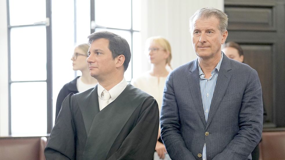 Blocks Ex-Ehemann Stephan Hensel schilderte vor Gericht die Silvesternacht 2023/24. Foto: Marcus Brandt/dpa-Pool/dpa