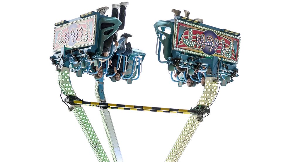 Hoch hinaus geht es mit dem X-Flight.