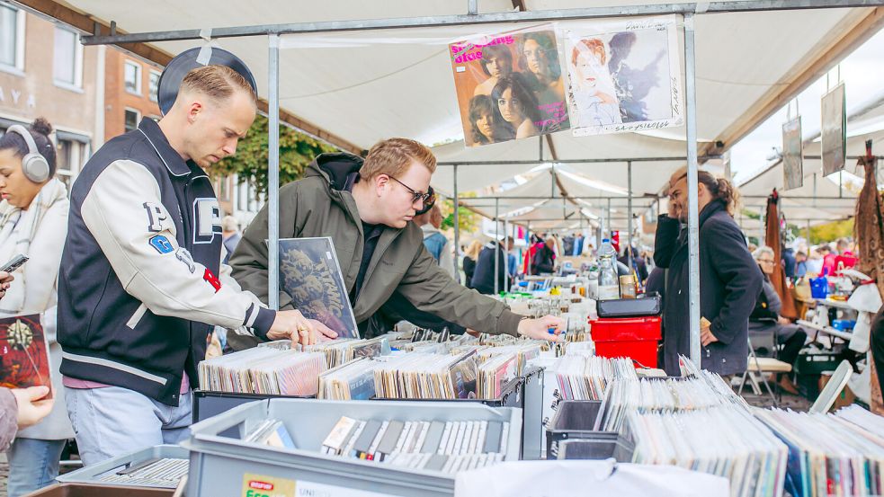 Für Vinyl-Liebhaber ist die Veranstaltung ebenfalls ein Highlight.
