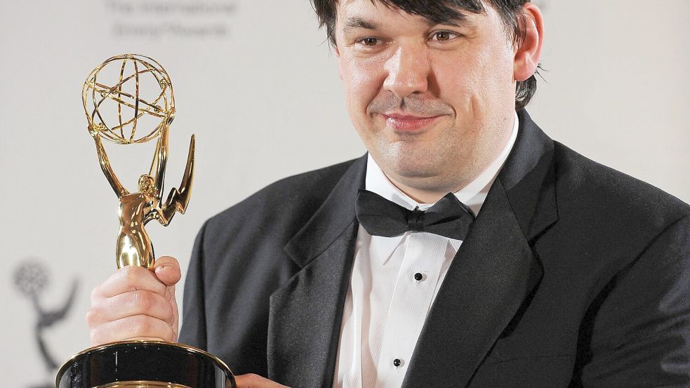 Der irische Autor Graham Linehan wurde am Flughafen von London festgenommen, nachdem er sich auf X über Transfrauen geäußert hat. Foto: afp/ Stan Honda