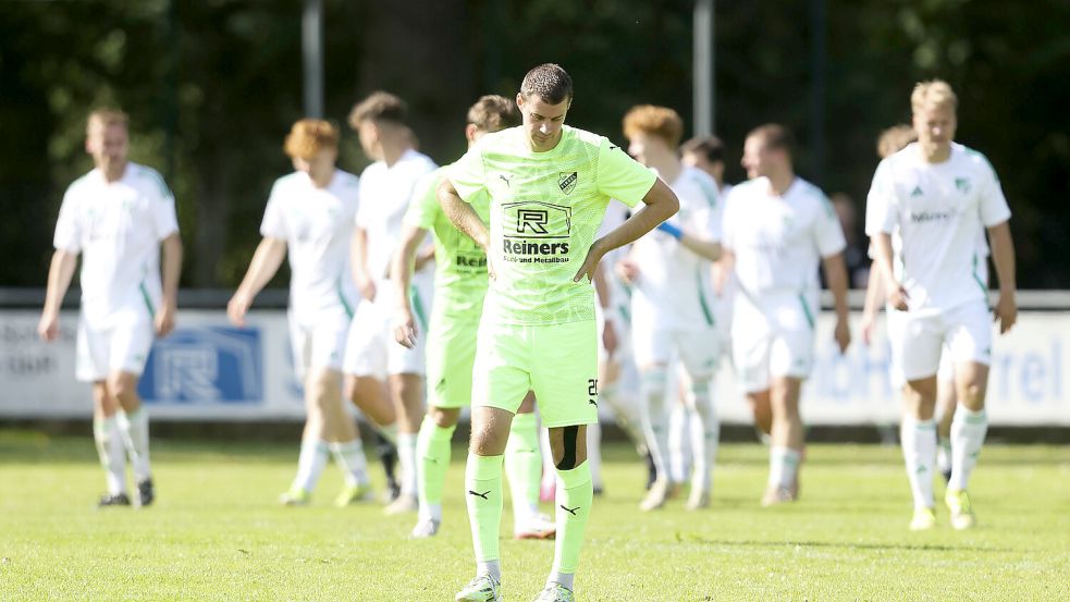 Es läuft diese Saison noch nicht bei Grün-Weiß Firrel. Foto: Jens Doden/ Emden
