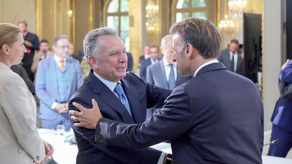 Die Unterstützung durch die USA ist Voraussetzung für alle Sicherheitsgarantien für die Ukraine. Foto: Ludovic Marin/Pool AFP/AP/dpa