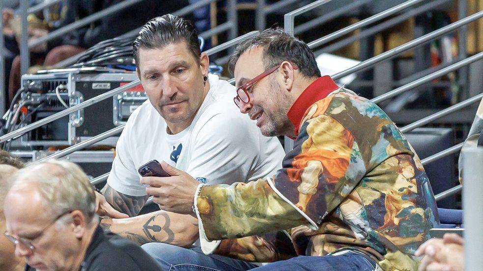 Galten nie als beste Freunde: Stefan Kretzschmar (l) und Bob Hanning. (Archivbild) Foto: Andreas Gora