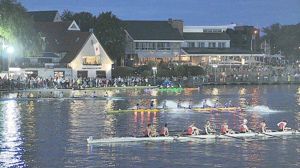 Der Nachtsprint am Samstag ab 20 Uhr wird wieder für ein imposantes Bild sorgen. Foto: Wolters
