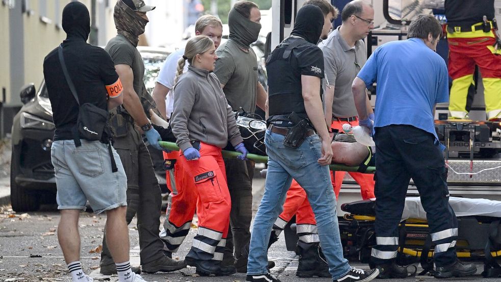 Zur Person des Tatverdächtigen blieb kurz nach der Gewalttat zunächst vieles offen. Foto: Federico Gambarini