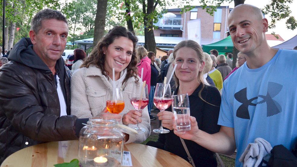 Der Weinabend in Hesel lockte viele Besucher an. Foto: Hannah Lehmann