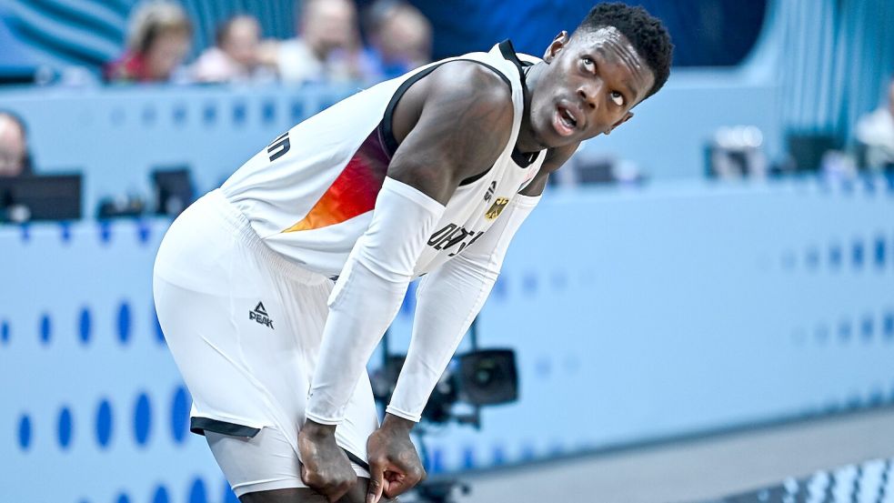 Das war knapp! Erst am Ende setzen sich Dennis Schröder und Co. deutlich gegen Portugal durch. Foto: Stefanos Kyriazis
