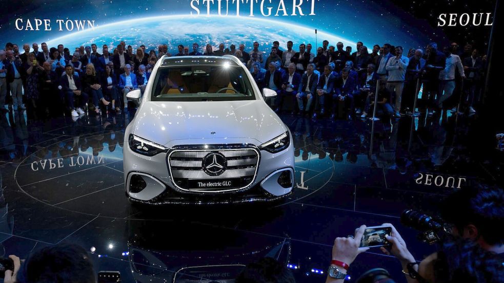 Mercedes stellt neues E-Auto vor (Foto-aktuell). Foto: Sven Hoppe