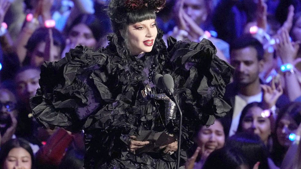 Für Lady Gaga war es ein aufregender Abend: Sie bekam mehrere Preise - und trat danach noch bei einem Konzert auf. Foto: Charles Sykes/Invision/AP/dpa