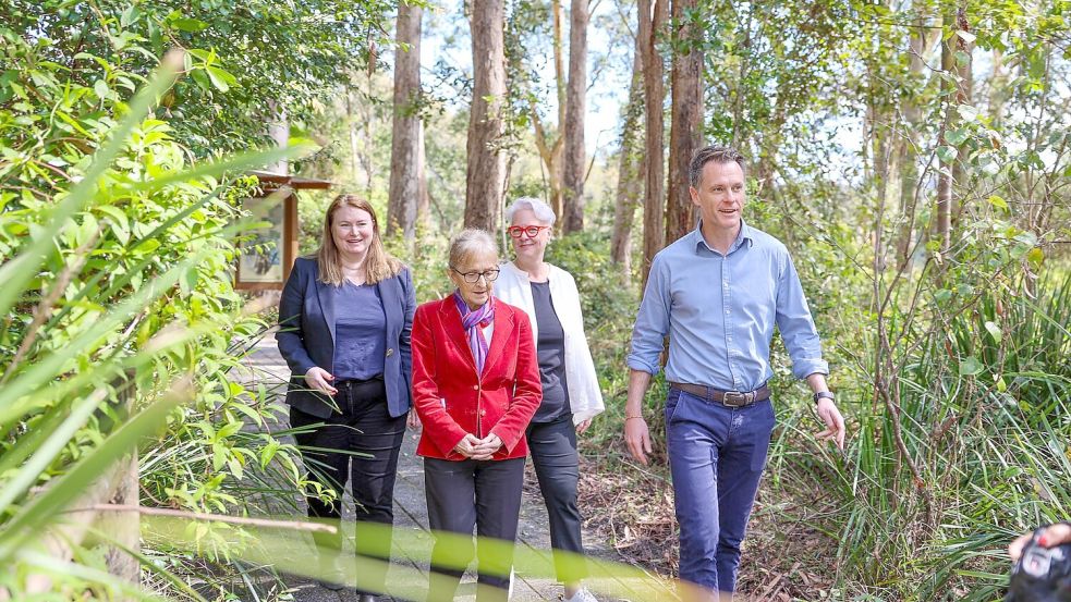 Der Premier von New South Wales, Chris Minns, hat sich stark für den riesigen Nationalpark eingesetzt. Foto: David Wigley