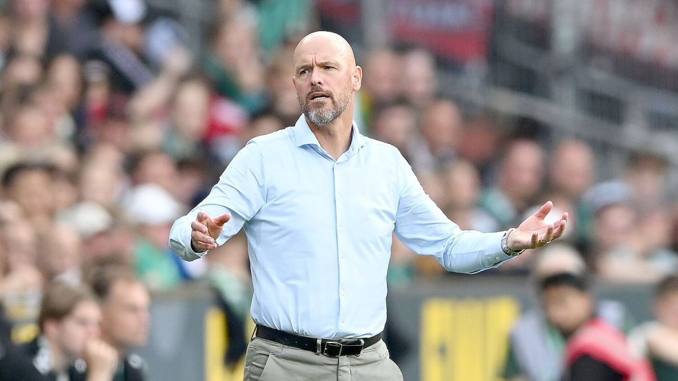 Glücklos in Leverkusen: Erik ten Hag musste nach nur zwei Monaten wieder gehen Foto: Carmen Jaspersen