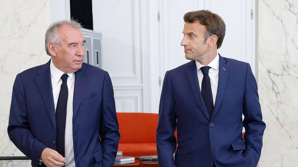 Nicht nur für den Premier auch für Macron ist es eine Schlappe. (Archivbild) Foto: Ludovic Marin/AFP POOL/AP/dpa