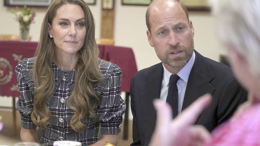 Kate und William nahmen einen Termin in Sunningdale wahr - unweit von Schloss Windsor. Foto: Alastair Grant