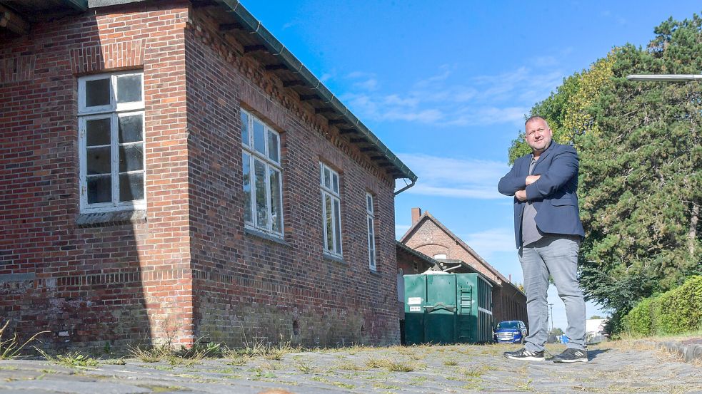 Uwe Reemtsema will das historische Ensemble mit seinem Partner Thomas Dreesmann in eine bessere Zukunft führen. Foto: Klaus Ortgies